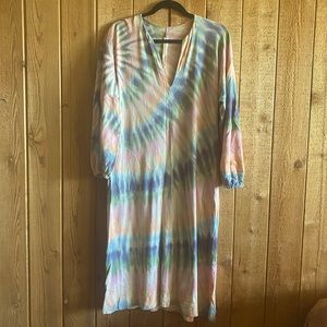 Raquel Allegra Super Soft Tie Dye Dress